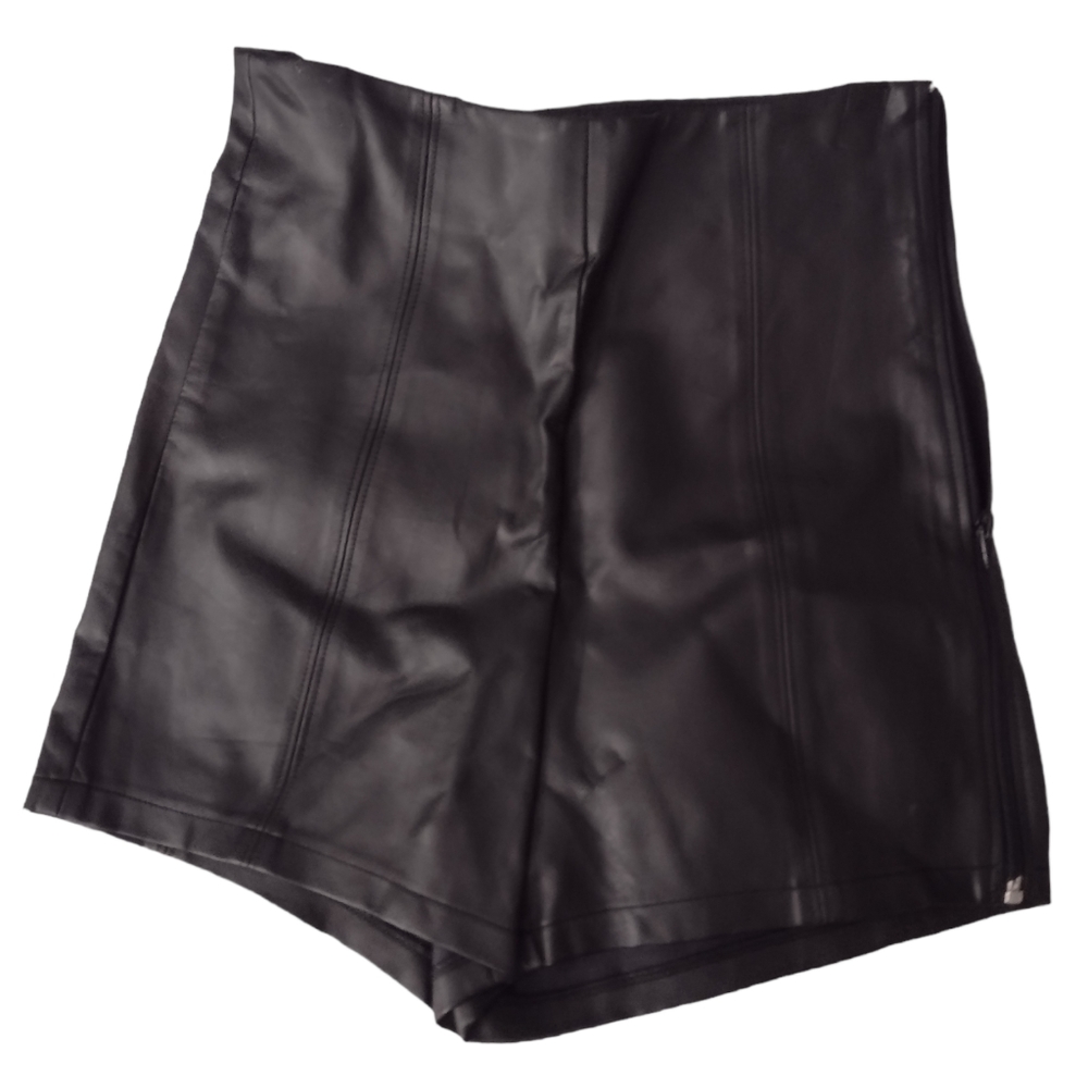 Rehab💋 high waist soft pleather shorts M zip side 🔥